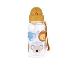 Tutete Children's Animal Friends Plastic Water Bottle