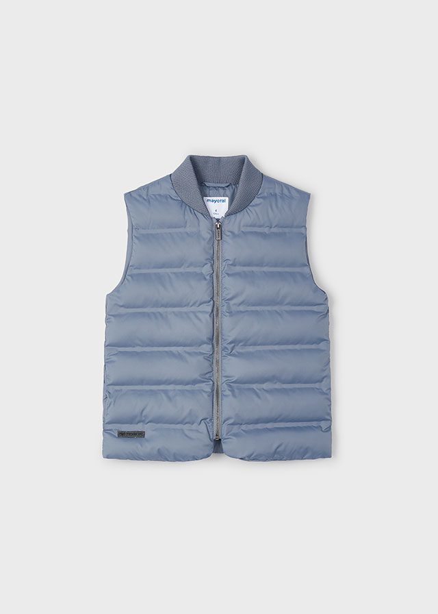 Mayoral Boys Cloud Blue Bodywarmer Gilet | New In