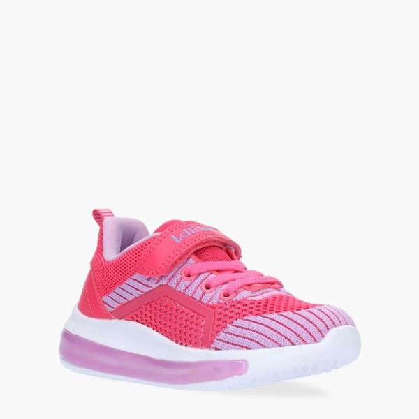 Lelli Kelly Girls Pink & Purple Annabel Fuxia Light Up Trainers| SALE 30% OFF