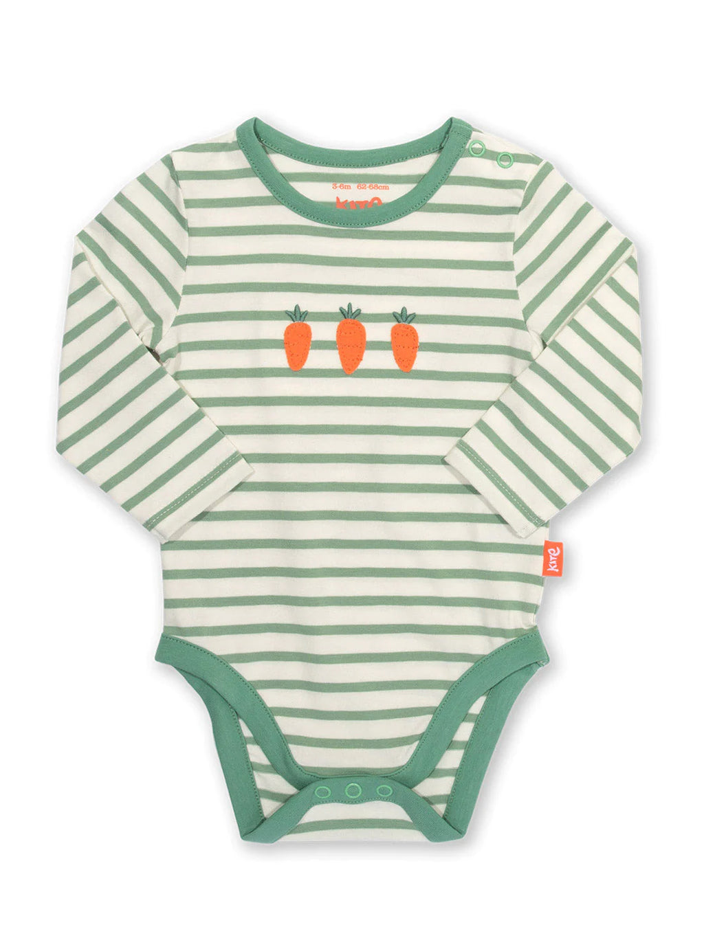 Kite Clothing Baby Bodysuit Sage Green Carroty Bodysuit | SALE