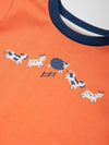Kite Boys Farm Sheep Fun T-shirt Orange Top  | New Season | SALE