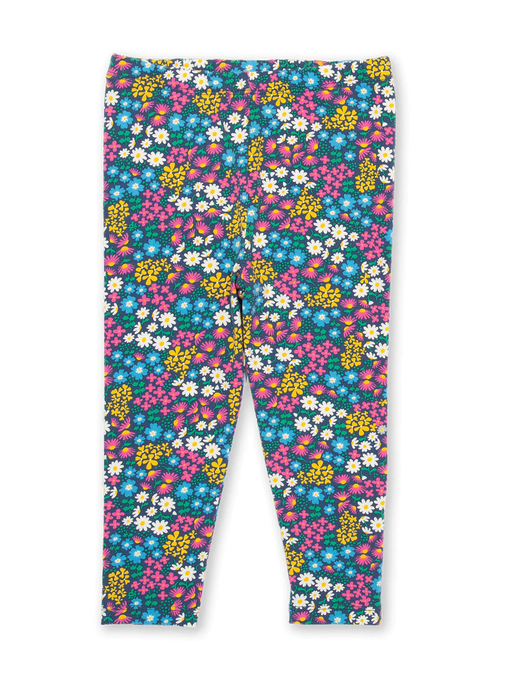 Kite Clothing Girls Flower Patch Floral Pink Leggings | New Season | SALE