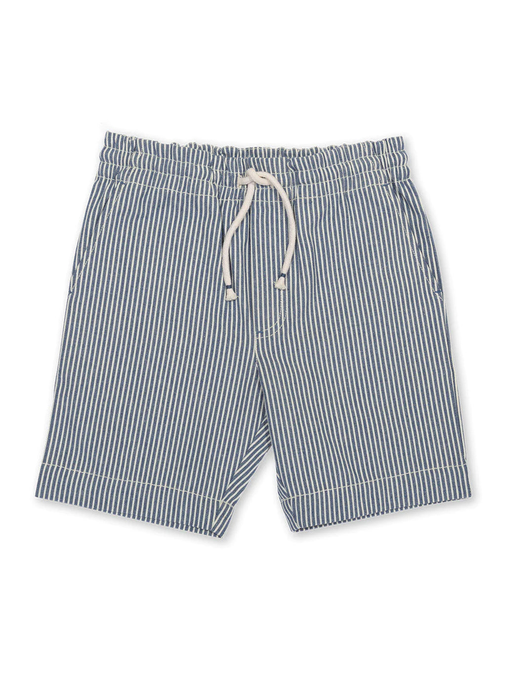 Kite Clothing Boys Smart Navy Striped Ticking Shorts | New Season | SALE