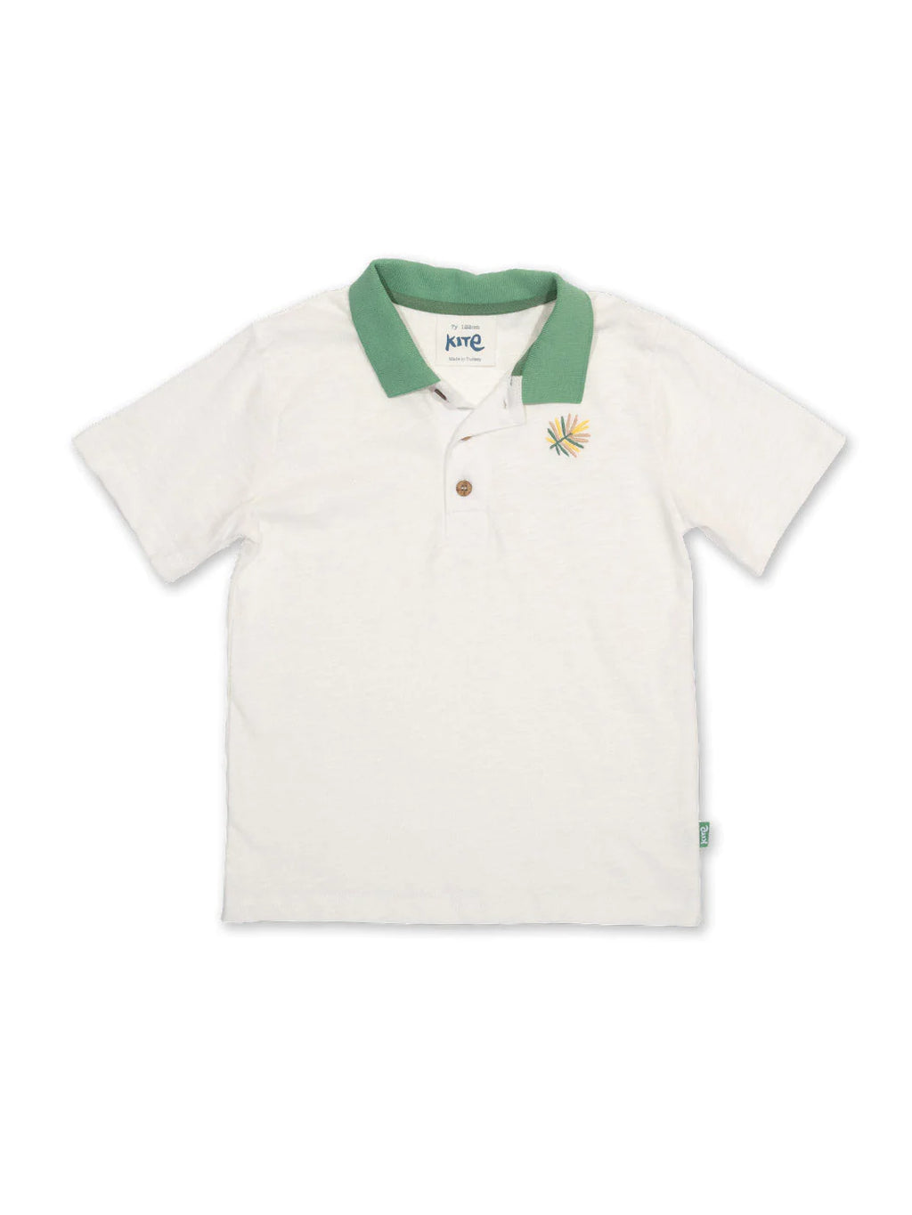 Kite Clothing Boys Rainforest White Polo Shirt | New Season | sale