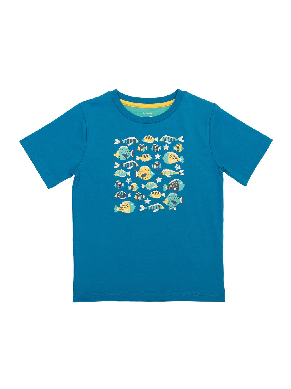 Kite Clothing Boys Funky Fish Blue T-shirt | New Season | SALE