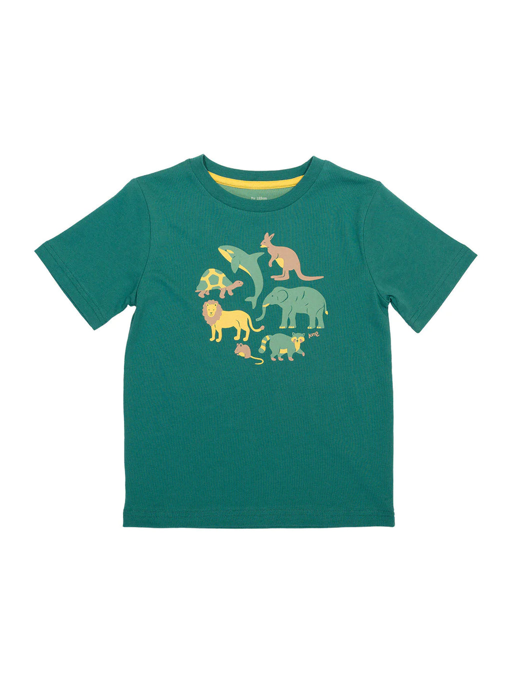 Kite Clothing Boys Animal Planet Green T-shirt | New Season | Sale