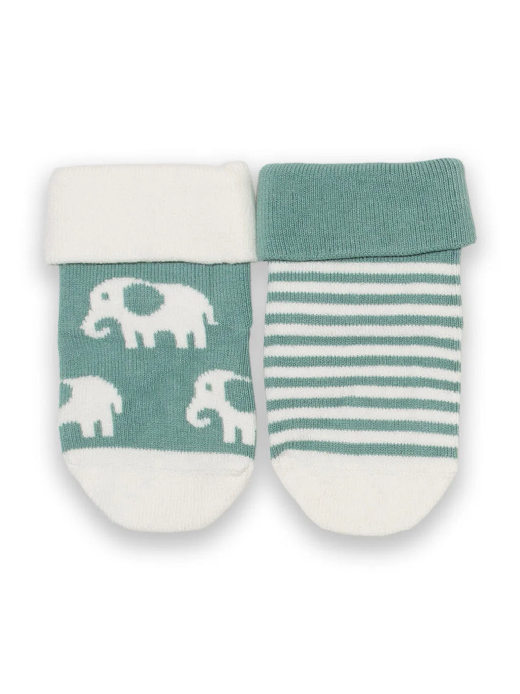 Kite Clothing Ele Baby Socks Baby Socks Elephant Socks Two Pairs