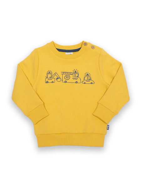 Kite Clothing Yellow Happy Helpers Sweatshirt Boys | New Season