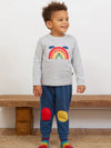 Kite Clothing Boys Navy Knee Patch Joggers | New Season