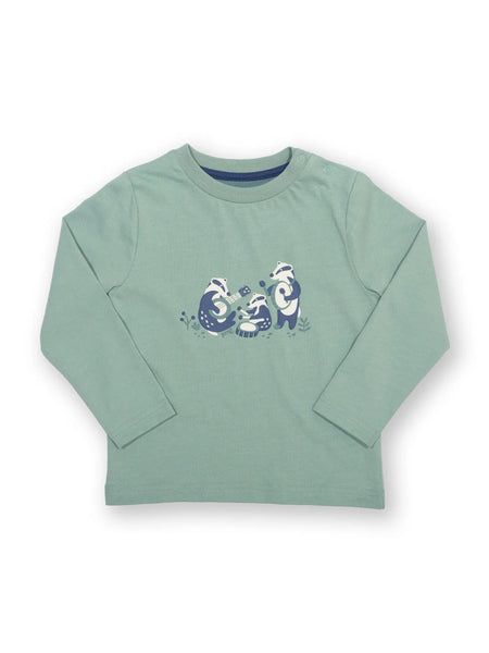 Kite Clothing Badger Band  Green T-shirt | New Season