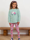 Kite Clothing Girls Pink Horse Pig Pannage Leggings | New Season