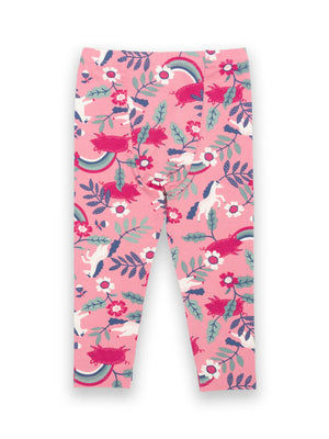 Kite Clothing Girls Pink Horse Pig Pannage Leggings | New Season