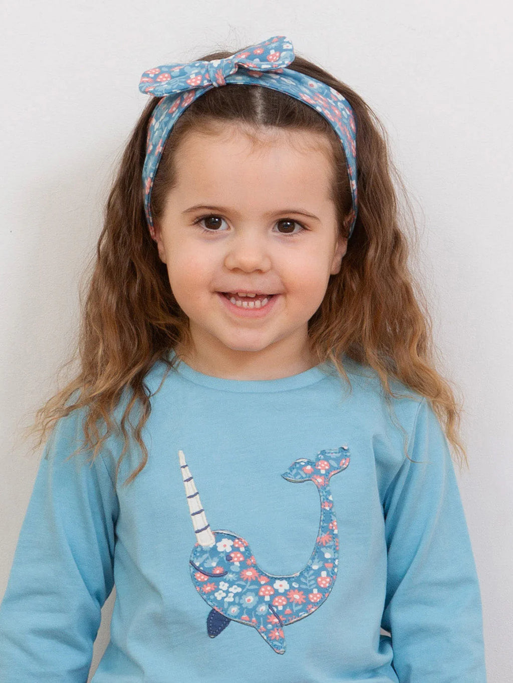 Kite Clothing Girls Woodland Blue Floral Headband | New Season