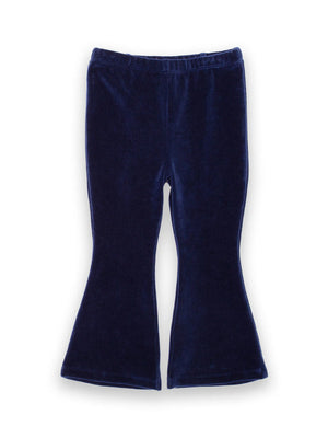 Kite Clothing Girls Navy Velvet Flares | New In