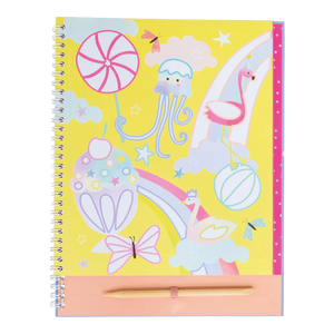 Floss and Rock Foil and Play Kids Sticker and Foil Sheet Book - Fantasty Theme Mermiads