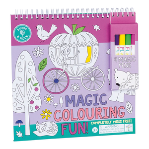 Floss and Rock Magic Colouring in Book Children's - Fairy Tale Theme