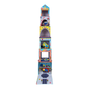 Floss and Rock Children's Stack and Play Game - Construction Theme