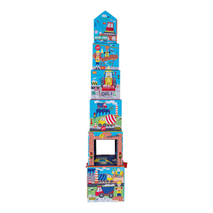 Floss and Rock Children's Stack and Play Game - Construction Theme