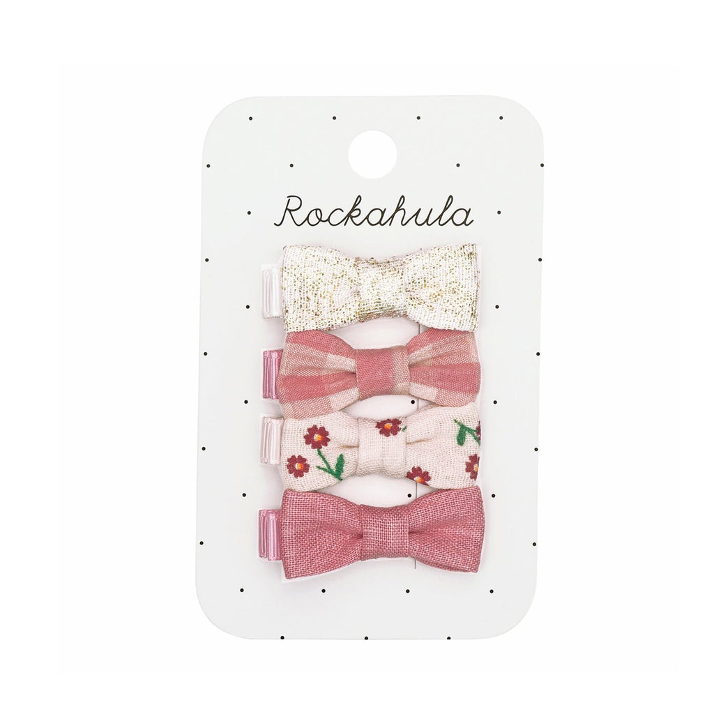 Rockahula Girls Wildflower Mini Bow Clips Set