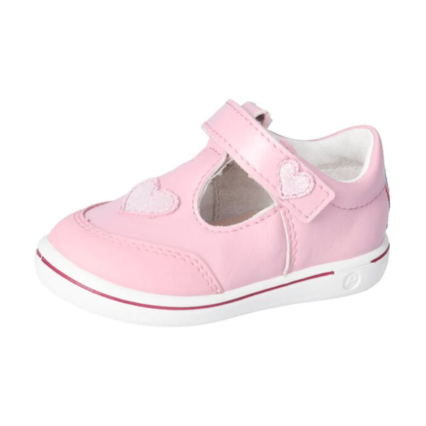 Ricosta Pepino Girls Blush Pink Odile T-Bar Unicorn Shoes | 30% OFF sale