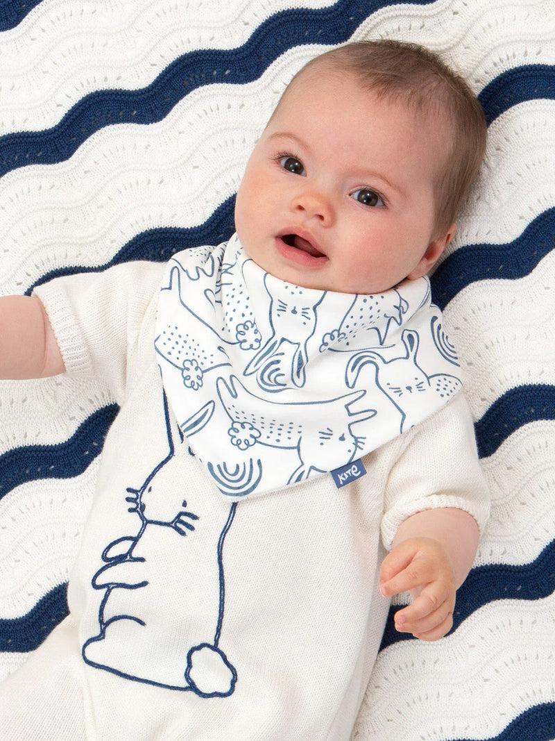 Kite Clothing Bunnybob Baby White Bib