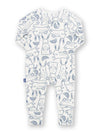 Kite Clothing Bunnyhop Baby White Easter Sleepsuit