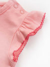 Kite Clothing Baby Girls Pink Frilly Sleeves Bodysuit