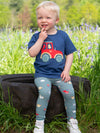 Kite Clothing Kids Navy Tractor T-shirt