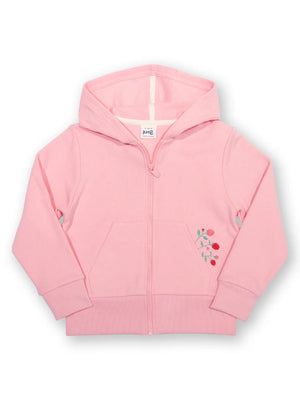 Kite Clothing Girls Pink Raspberry Zip Up Hoody Jacket