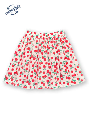 Kite Clothing Girls Raspberry Pink Reversible Skirt