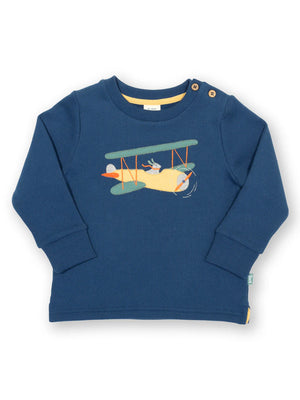 Kite Clothing Boys Navy Mighty Flight Sweatshirt