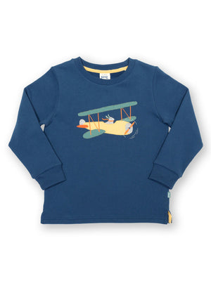 Kite Clothing Boys Navy Mighty Flight Sweatshirt