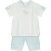 Emile et Rose Flint Rocking Horse Two Piece T-shirt & Shorts Boys Set | SALE