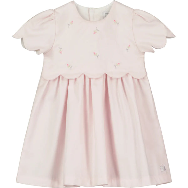 Emile et Rose Pink Faith Rosebud Baby Girls Dress | Sale