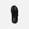 Geox Boys Black Velcro School Shoes Thelven