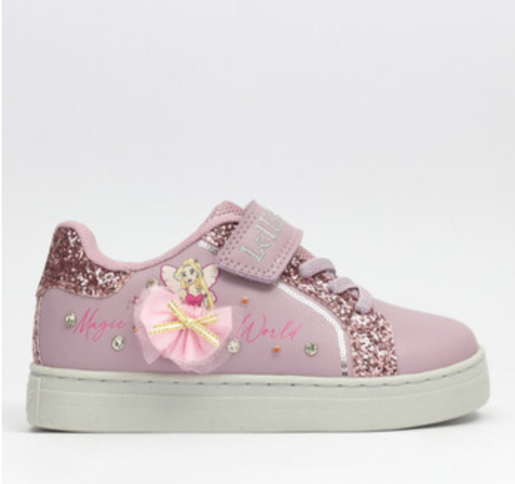 Lelli Kelly Girls Pink Mille Stelle Fairy Light Up Trainers | New In