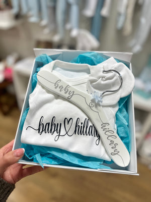 Personalised Wooden Baby Hangers  Special Occasions - Baby Gifts