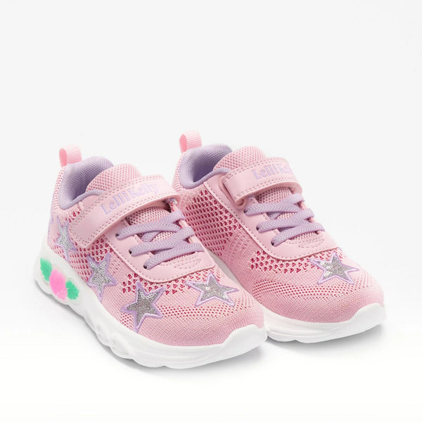 Lelli Kelly Denise Luci Girls Light Up Pink/Multi Trainers