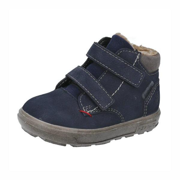 Ricosta Pepino Navy Waterproof See Nubuck Children's Boots