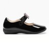 Lelli Kelly Luna 2 With Detachable Butterfly School Shoe F &  G Fitting - Black Patent