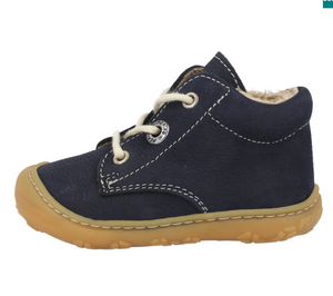 Ricosta Pepino Cornay Navy Ankle Boots Pre-Walkers | First Shoes