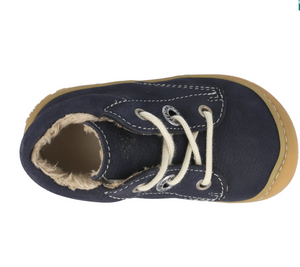 Ricosta Pepino Cornay Navy Ankle Boots Pre-Walkers | First Shoes