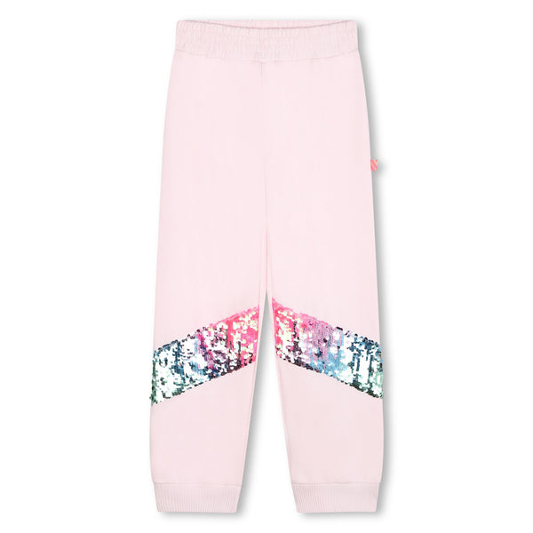 Billieblush Girls Pink Sequin Joggers | New Season