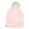 Billieblush Girls Pink Knit Pom-Pom Hat | New Season