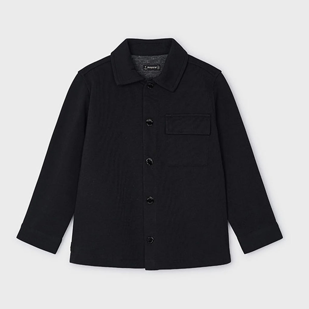 Mayoral Boys Casual Overshirt Black Jacket | New Season