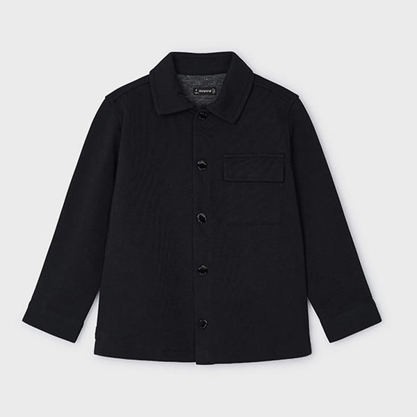 Mayoral Boys Casual Overshirt Black Jacket | SALE