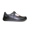 RICOSTA Scarlett  Black Leather | Middle Width | Girls T-Bar School Shoes