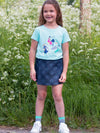 Kite Clothing Girls Denim Smiley Sun Skirt | Sale