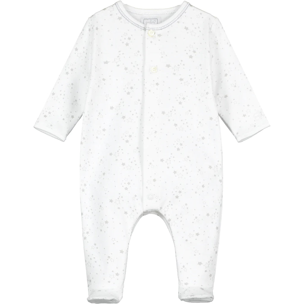 Emile et Rose Tully Unisex New Baby Gift Set Babygrow, Vest and Soft Teddy Comforter | SALE